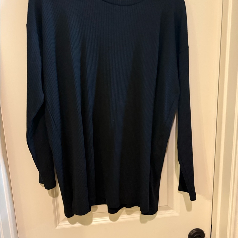 Eileen fisher cozy ribbed leggings and tunic top
